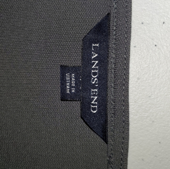 Lands' End Ladies 3/4 sleeve Blouse, sz: Med 10-12 - Picture 3 of 5